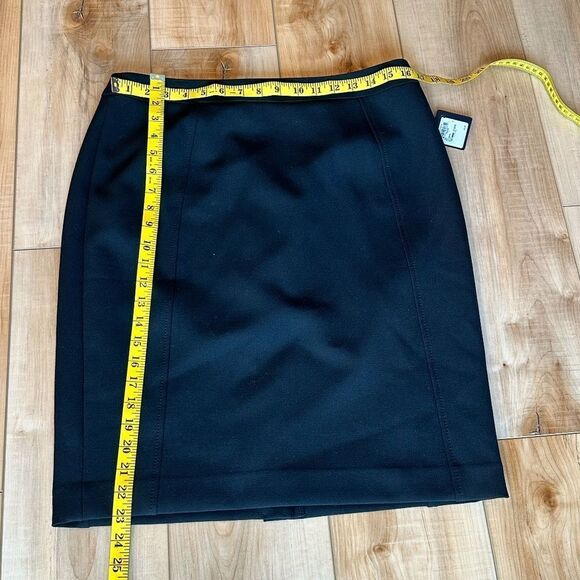NWT Halogen Pencil Lined Skirt - Black Size 12 - Picture 5 of 12